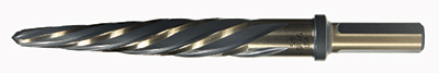 Type 51-AG HSS Car Reamer Fast Spiral Hole Buster™ 3-flats on Shank